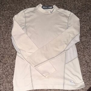 Nike Pro Cream Long Sleeve Top
